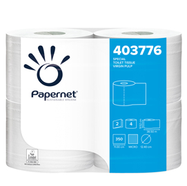 Pacco 4rt carta igienica 2veli papernet maxi 350 strappi