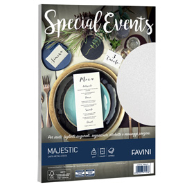 Carta metallizzata special events 120gr a4 20fg bianco 01