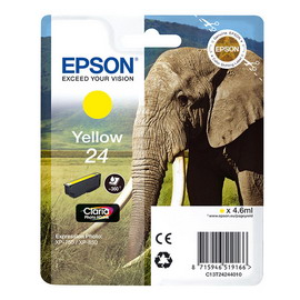 Cartuccia giallo claria photo hd serie 24 elefante